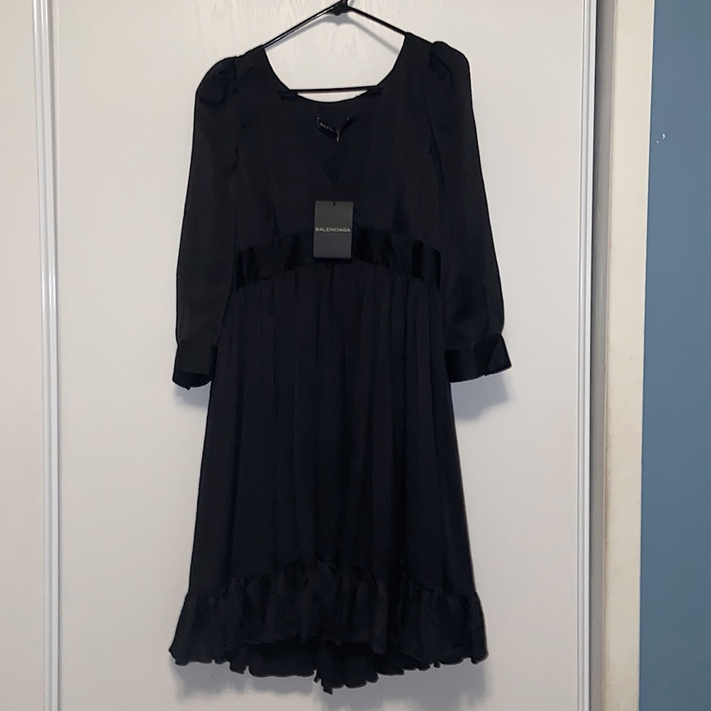 Black Balenciaga Dress (NWT)